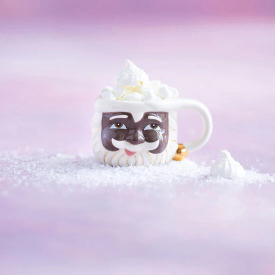 Black Papa Noel Mug
