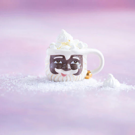 Black Papa Noel Mug