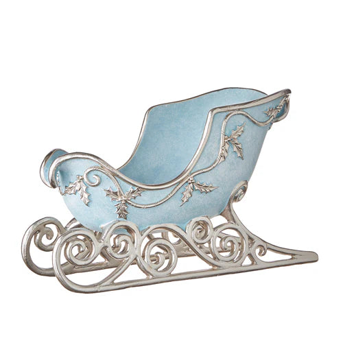 Elegant Blue Sleigh