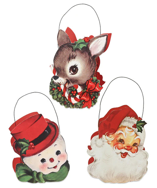 Retro Christmas Buckets