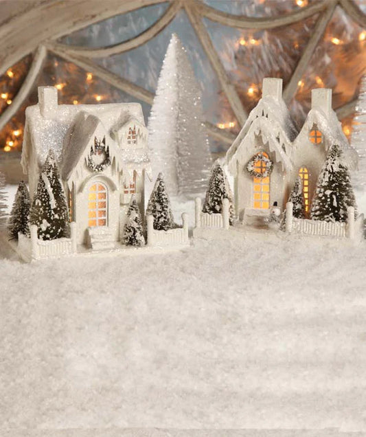 Large Ivory Cottages - Putz Houses