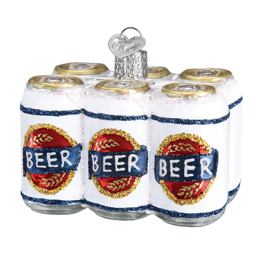 Six Pack of Beer Ornament