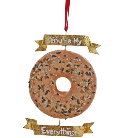 You're My Everything Bagel Ornament