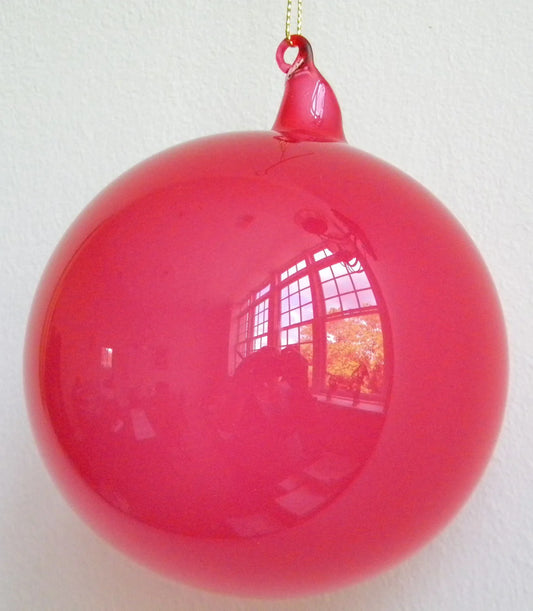 Jim Marvin Rose Bubblegum Glass Ornaments