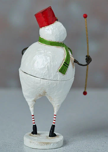 Lori Mitchell Frosty Fellow Snowman Container