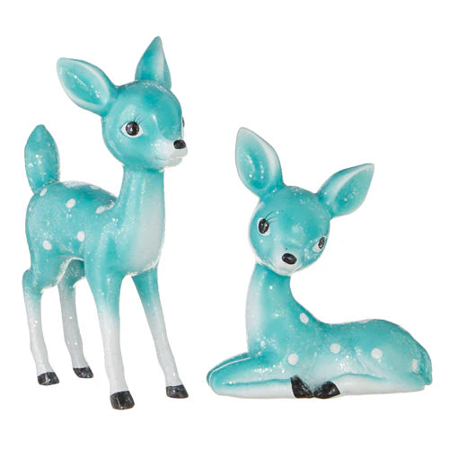Retro Turquoise Deer