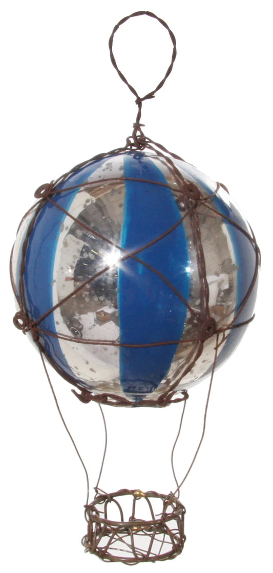 Vintage-Inspired Hot Air Balloon Ornament
