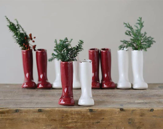 Wellington Boot - Stoneware Vase