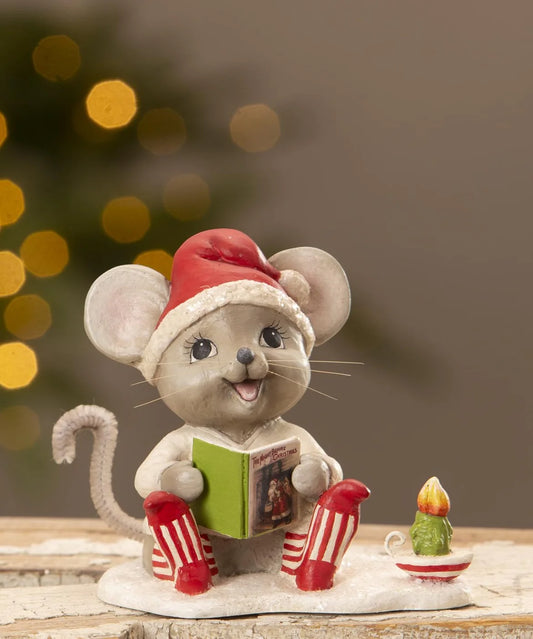 Manny Mouse with Candle