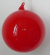Jim Marvin Classic Red Bubblegum Glass Ornaments