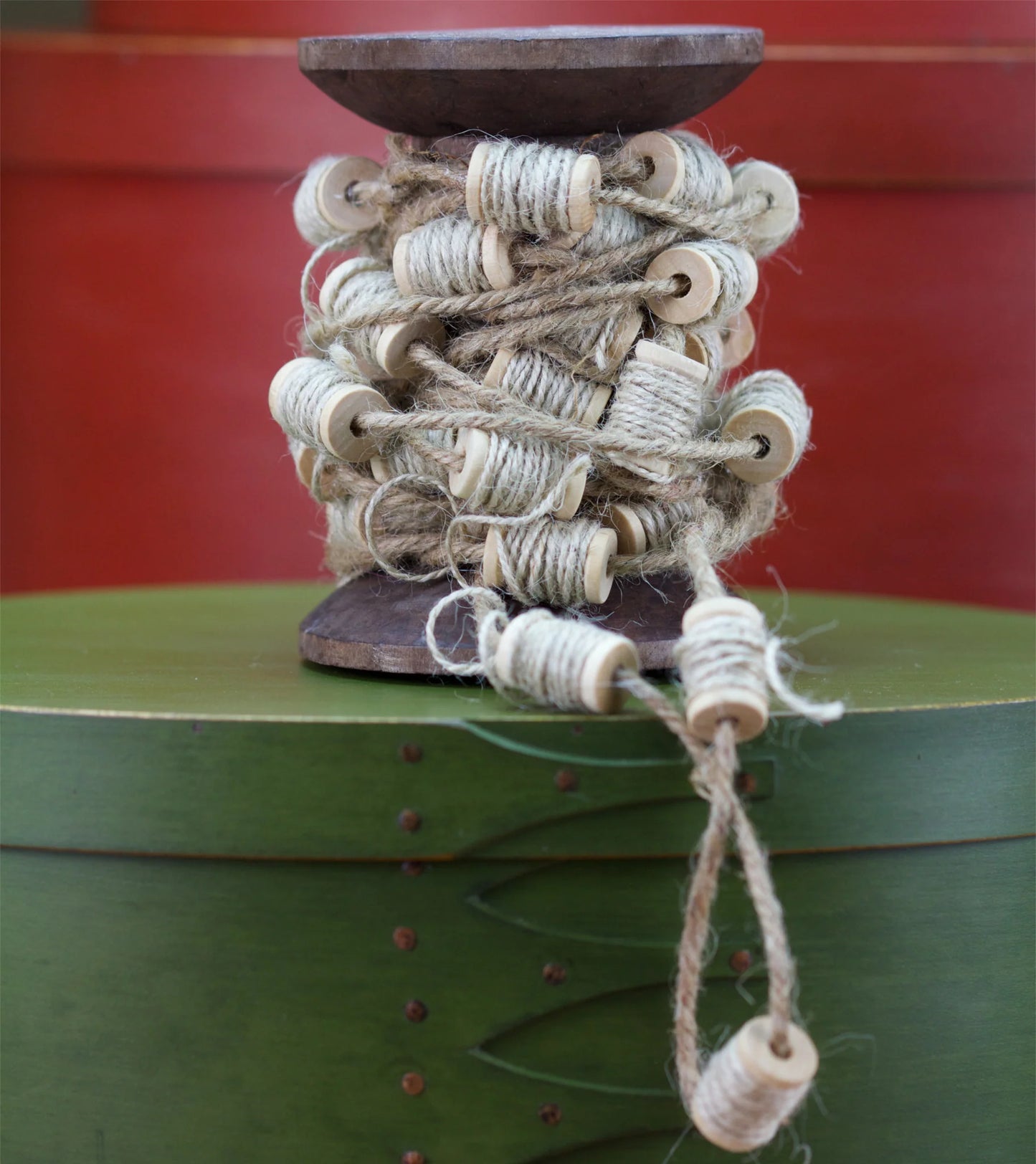 Country Spool Garland