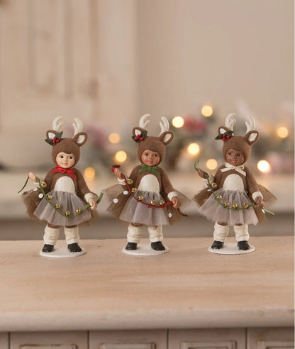 Reindeer Lily Figurine