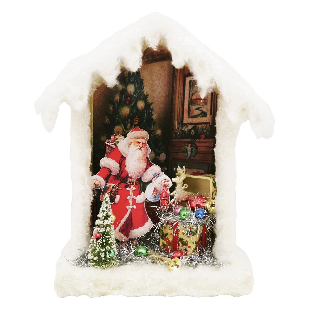 Santa Brings Gifts - Shadowbox House