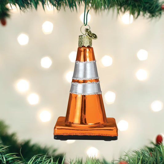 Caution Cone Ornament