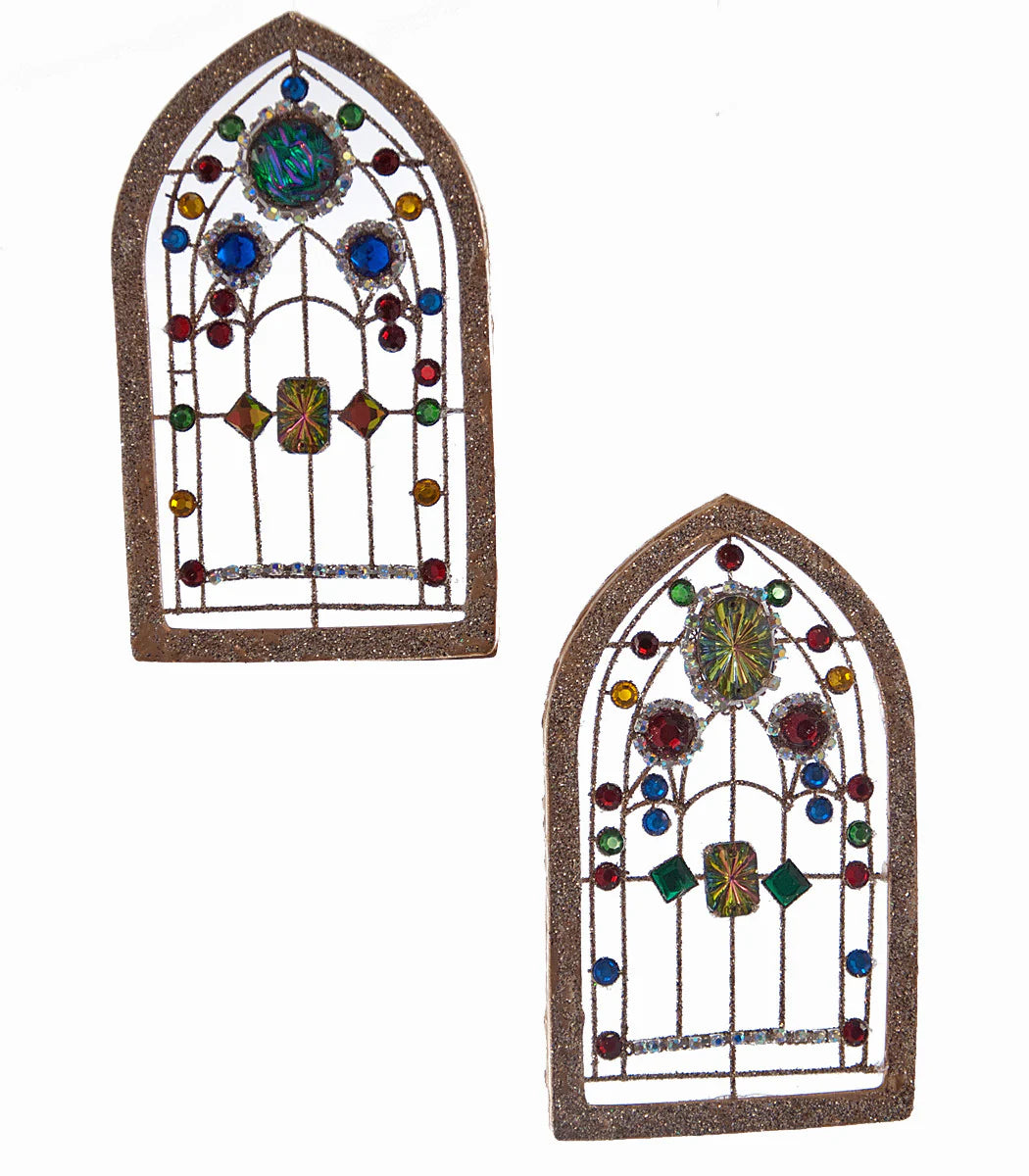 Stained Glass Church Window Ornaments
