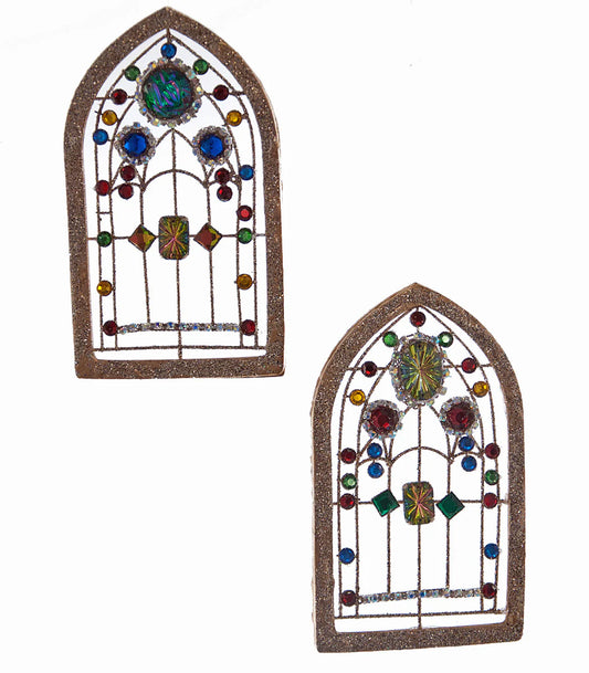 Stained Glass Church Window Ornaments