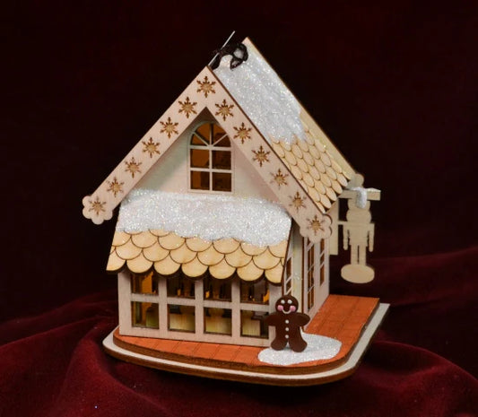 Drosselmeyers Nutcracker Shoppe Balsa Wood Ornament