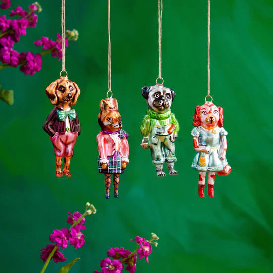 Dogs in Clothes Ornaments, Nathalie Lete
