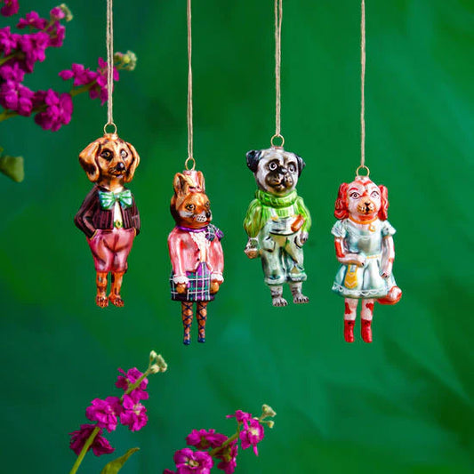 Dogs in Clothes Ornaments, Nathalie Lete