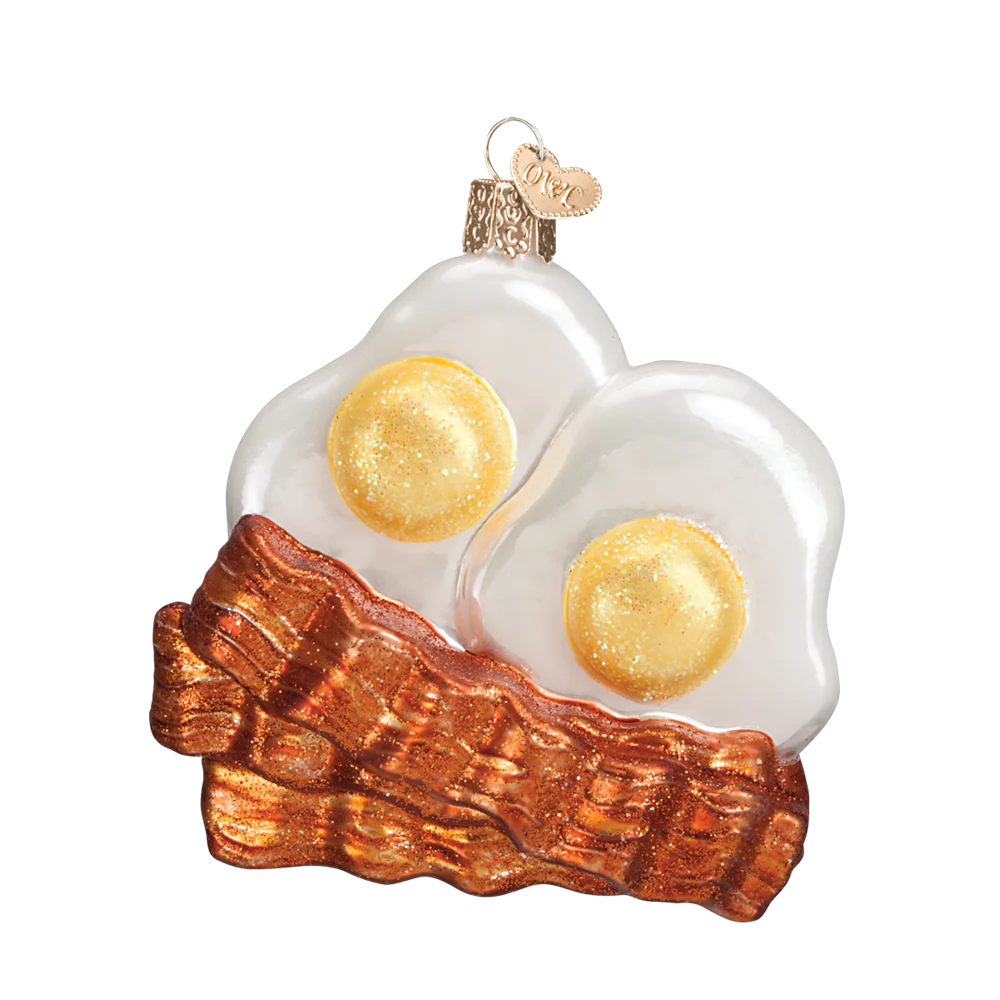 Bacon and Eggs Ornament