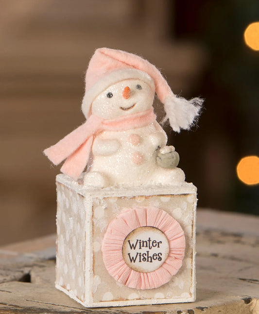Winter Wishes Snowgirl