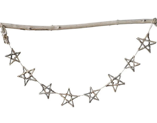 Driftwood Star Garland