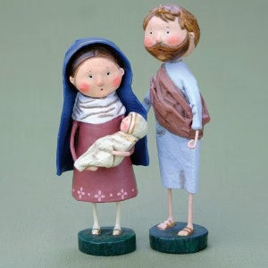 Mother Mary with Baby Jesus & Joseph