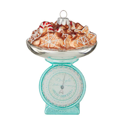 Vintage Kitchen Scale of Holiday Cheer Ornament