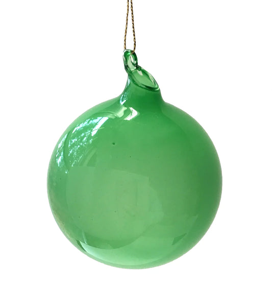 Jim Marvin Mint Green Bubblegum Glass Ornaments