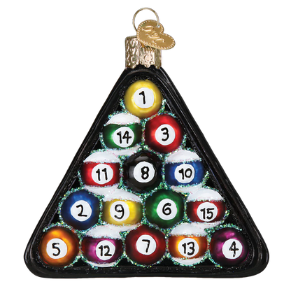 Billiard Balls Ornament