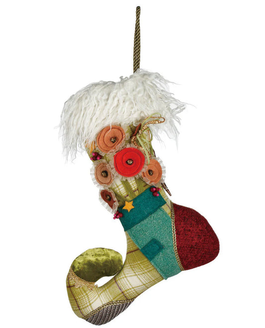 Petite Clara Belle Stocking Accent Pillow