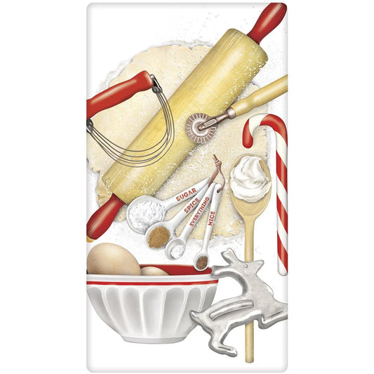 Holiday Baking Flour Sack Towel