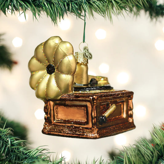 Phonograph Ornament