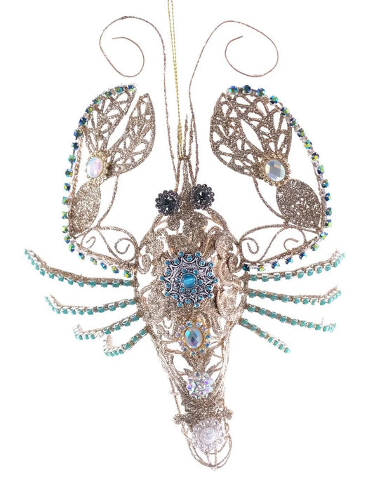 Jeweled Lobster Ornament