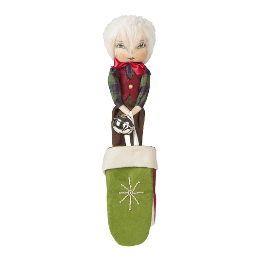 Abe Mitten Hanger Doll