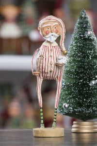 Lori Mitchell Late Night Snack Santa