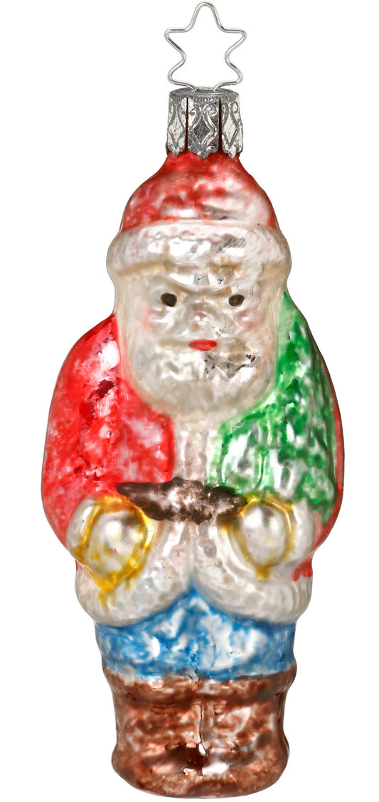 Vintage Santa Man Ornament