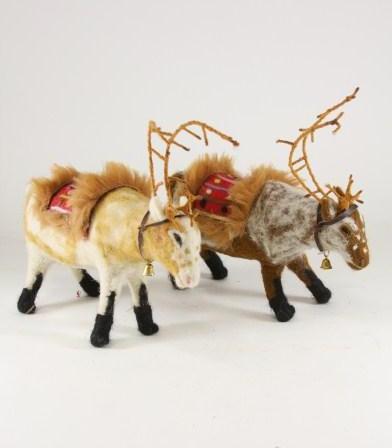 North Pole Reindeer - Wool Felt
