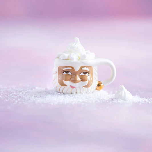 Brown Papa Noel Mug