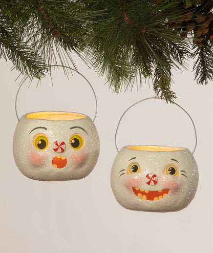 Surprised Snowman Bucket