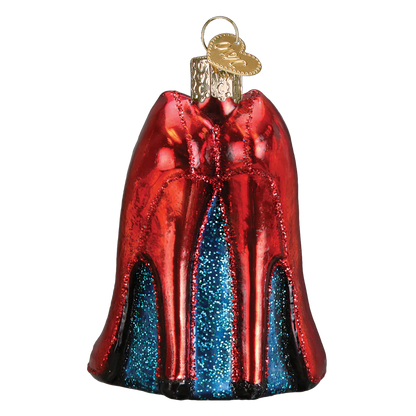 Red Spike Heels Ornament