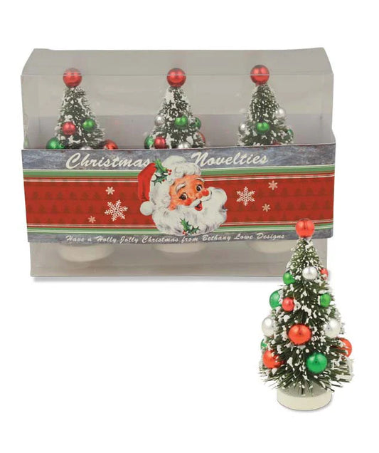 Traditional Mini Bottle Brush Trees