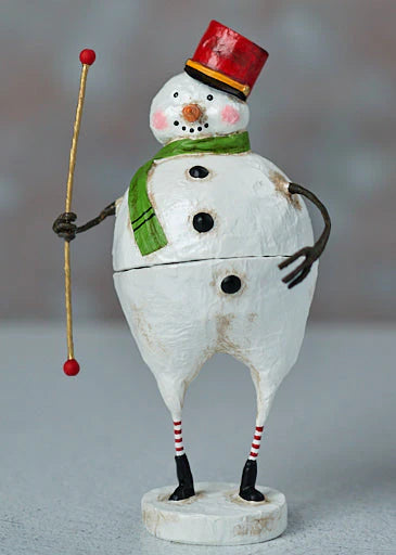 Lori Mitchell Frosty Fellow Snowman Container