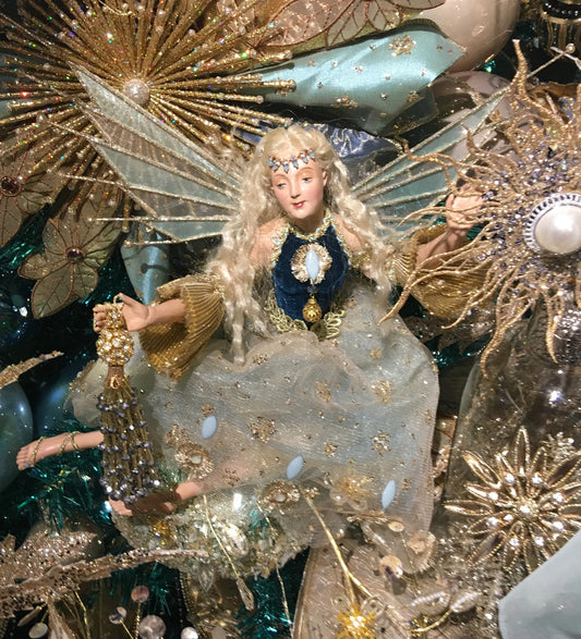 Elegant Celestial Fairy Doll - Poseable 18"