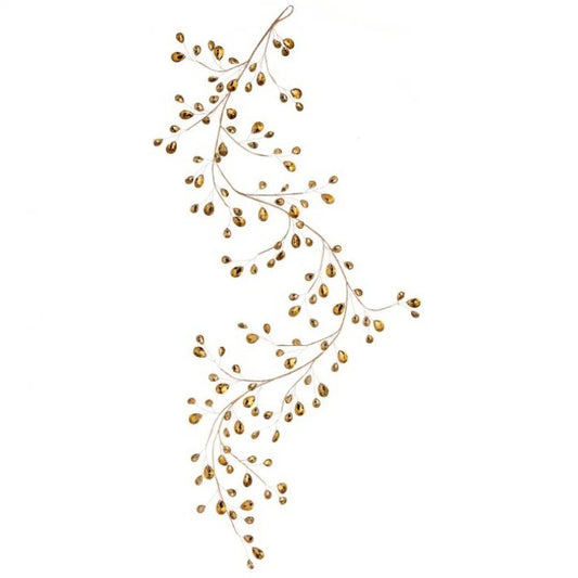 Sparkling Jeweled Garland, Golden