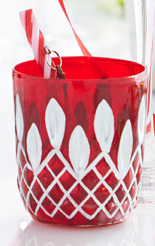Christmas Cocktail Glass Ornament