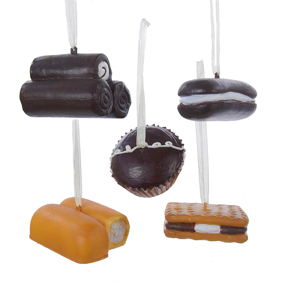 Creme Filled Snack Cake Ornaments