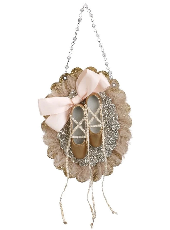 Elegant Ballerina Shoes Ornament