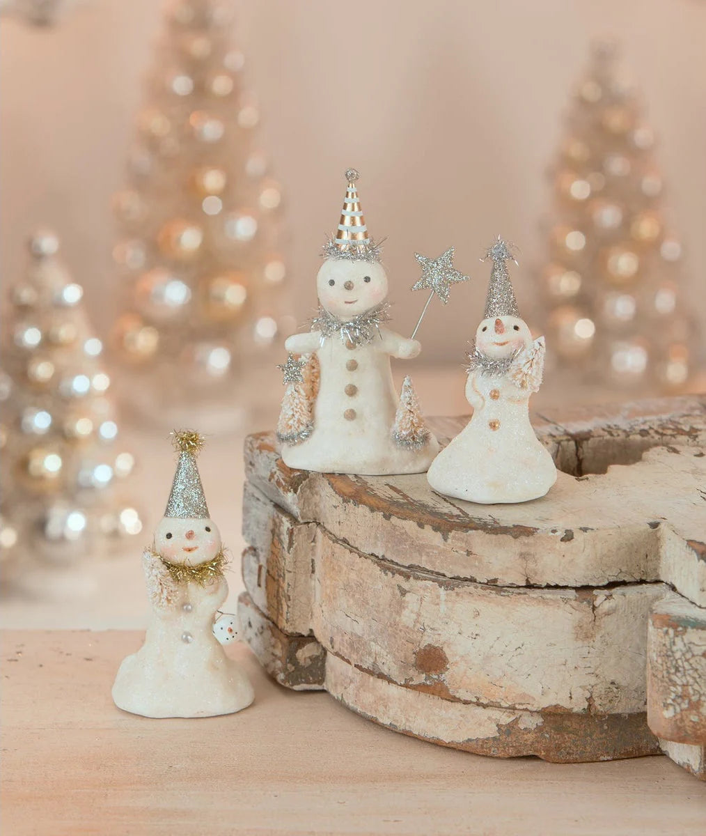 Shimmer Mini Snowman with Bucket