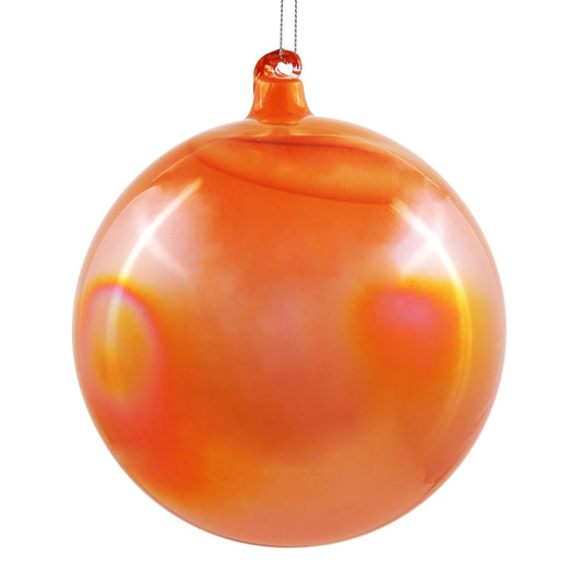 Jim Marvin Mango Yellow Bottle Glass Ball Ornaments